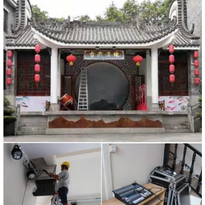 岭南印象园练溪戏台工程