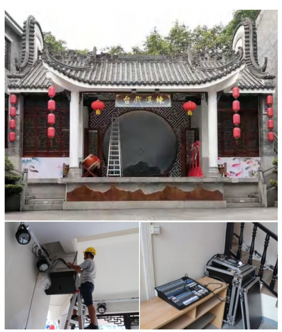 岭南印象园练溪戏台工程
