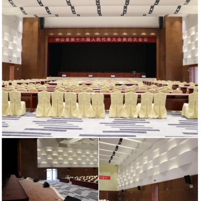 广西钟山县四馆两中心建设项目传媒中心多媒体室、大中小会议室安装